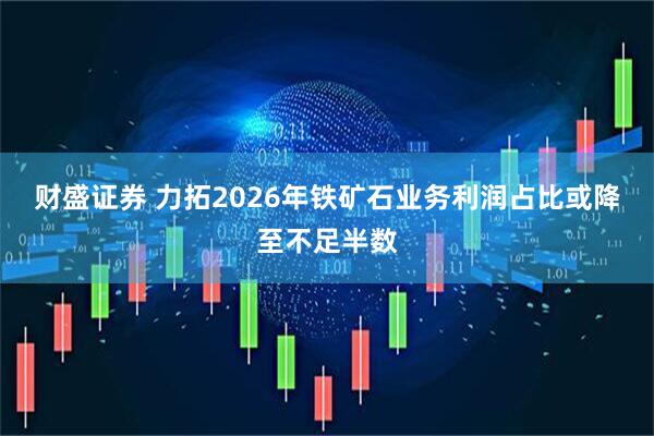 财盛证券 力拓2026年铁矿石业务利润占比或降至不足半数